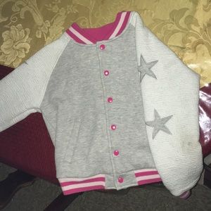 A Cat&Jack hookless jacket